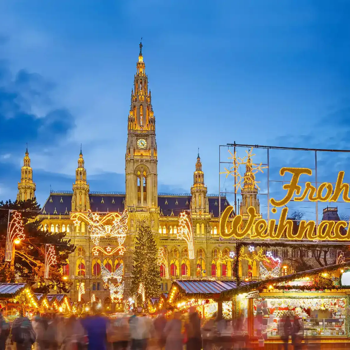 Group trip for women Austria Christmas Markets in December with Richelle Morgan women's travel trip host and travel specialist and consultant